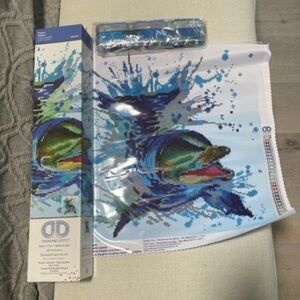 Dolphin Diamond Dot Art Kit (NEW)